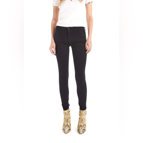 MOTHER Denim The Looker Mid-Rise Skinny Jeans in Not Guilty size 27 - Picture 1 of 16